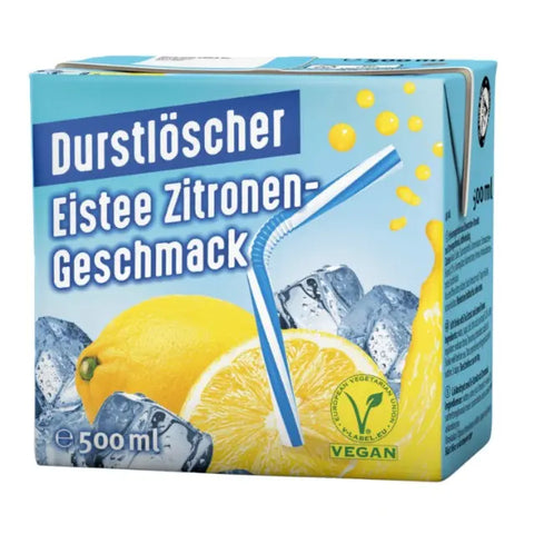 Durstlöscher Eistee Zitronen-Geschmack 0,5l Durstlöscher