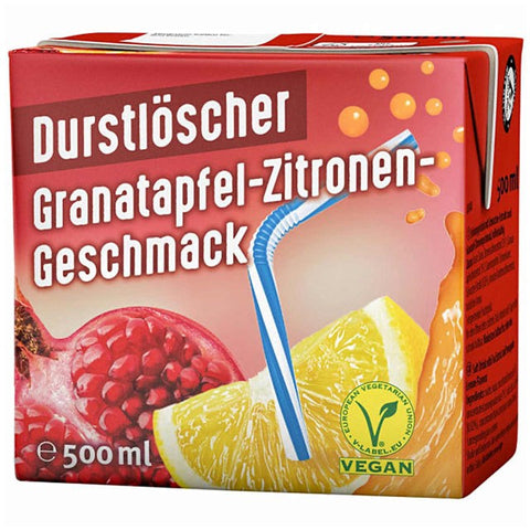 Durstlöscher Granatapfel-Zitrone 500ml Durstlöscher