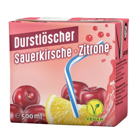 Durstlöscher Sauerkirsche-Zitrone 0,5l Durstlöscher