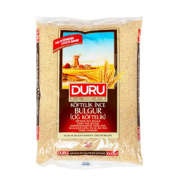 Duru Bulgur Cig Köftelik Extra Fein - 1kg
