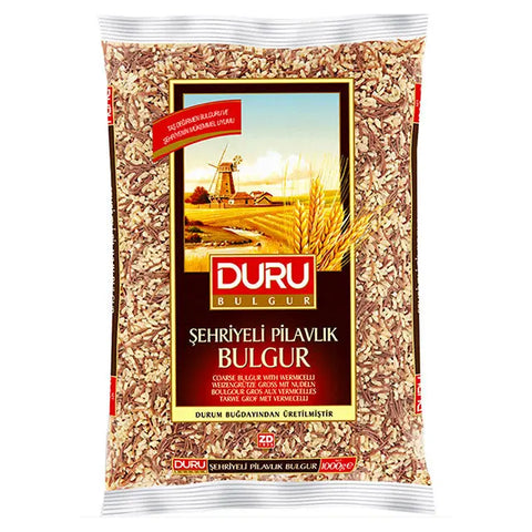 Duru Bulgur Pilavlik Tel Sehriyeli 1kg Duru