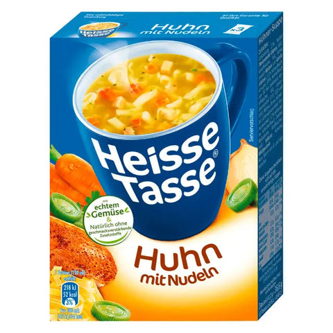 Erasco Heisse Tasse Huhn mit Nudeln 3x150ml Foodpaket