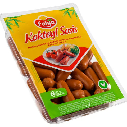 Fulya Mini Hühnerwürstchen mit Rindfleisch - 400g Fulya