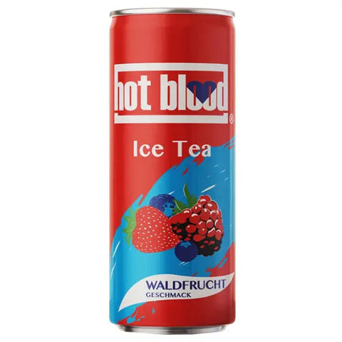HOT BLOOD ICE TEA WALDFRUCHT 0,33L Hot Blood