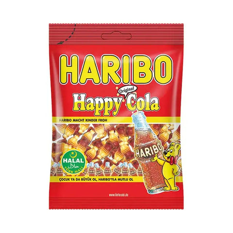 Haribo Happy Cola - Halal - Original Aroma 100g Haribo
