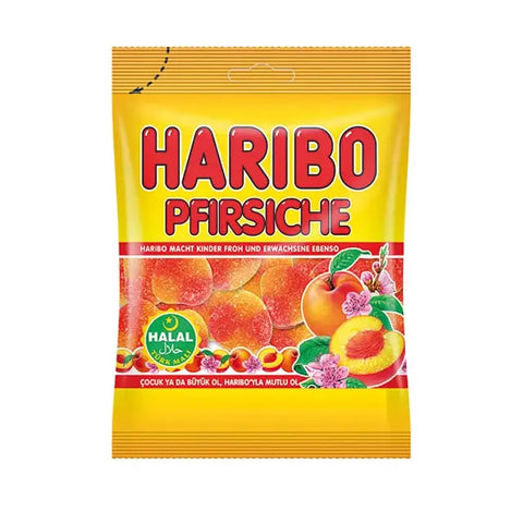 Haribo Peaches Helal 100g Haribo