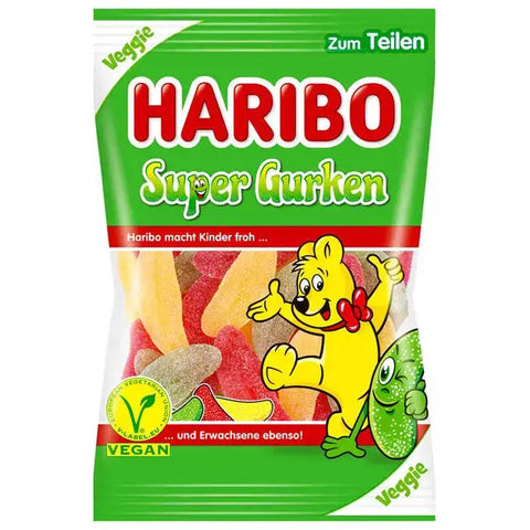 Haribo Super Gurken veggie 200g Foodpaket