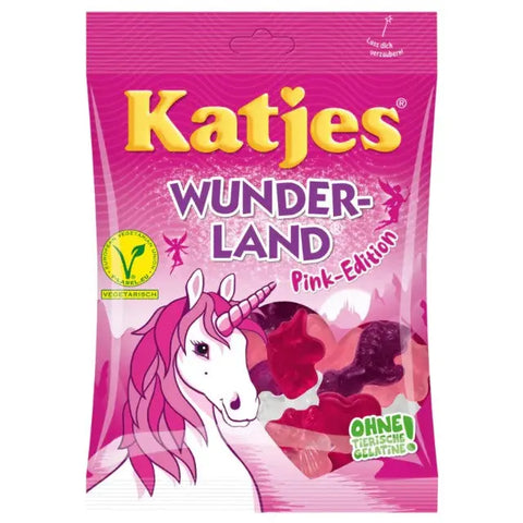 Katjes Fruchtgummi Wunderland Pink 200g Katjes