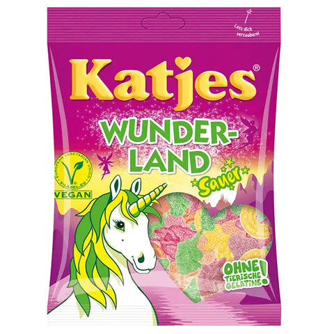 Katjes Fruchtgummi Wunderland Sauer vegan 200g Katjes