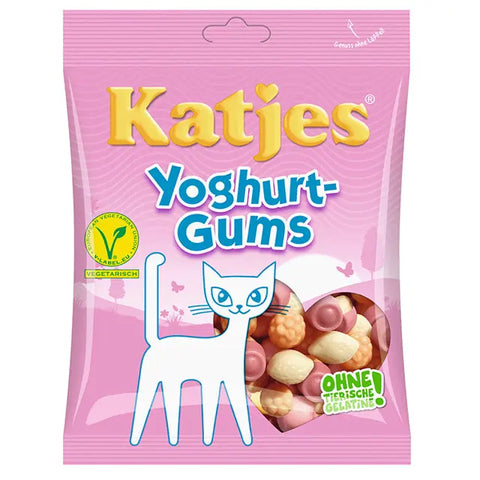 Katjes Fruchtgummi Yoghurt-Gums 200g Katjes