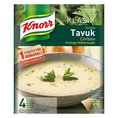 Knorr Klasik Tavuk Corbasi Hühnersuppe mit Fadennudeln 54g Knorr