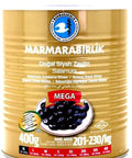 Marmarabirlik Doal Siyah Zeytin Schwarze Oliven Mega 400G Marmara Birlik