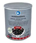 Marmarabirlik Dogal Siyah Zeytin L - Schwarze Oliven mit Kern 400g Marmara Birlik