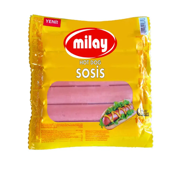 Milay Hot Dog Würstchen mit Separatorenfleisch - 1kg