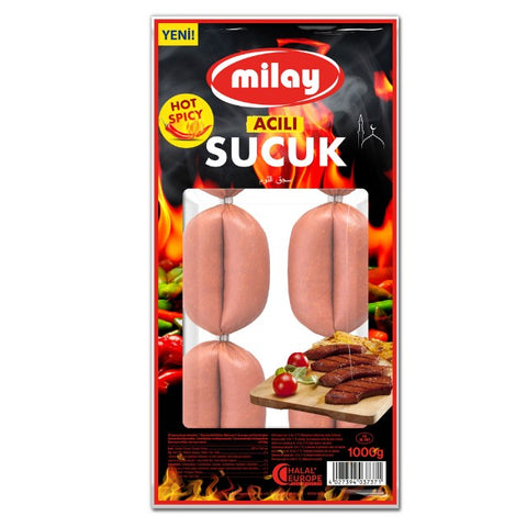 Milay Scharfe Knoblauchwurst (nach Türkischer Art) - 1kg Milay