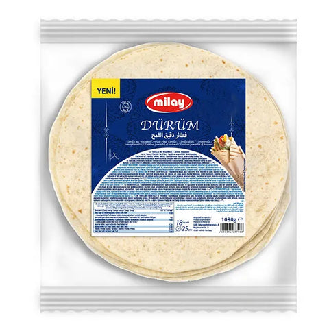 Milay Tortilla aus Weizenmehl - 1080g Milay