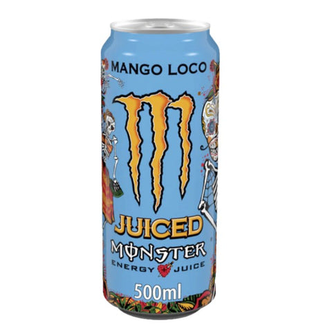 Monster Juiced Energy Juice Mango Loco 0,5l Monster