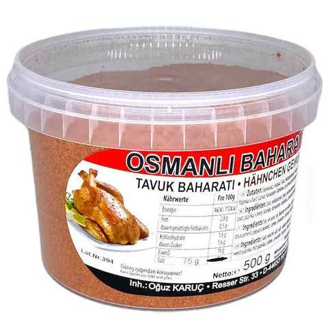 Osmanli Tavuk Baharat - Hähnchengewürzmischung 500g Osmanli Baharat