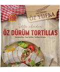 Öz Yufka Dürüm Tortillas - Weizentortilla Wrap 8 x Ø 20 cm 320 g Öz Yufka