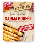 Öz Yufka Peynirli Sigara Böregi Sarma Böregi - Teigblätter mit Käsefüllung 12 Stück 400 g Öz Yufka