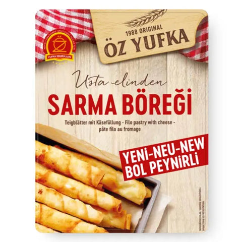Öz Yufka Peynirli Sigara Böregi Sarma Böregi - Teigblätter mit Käsefüllung 12 Stück 400 g Öz Yufka