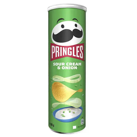 Pringles Sour Cream & Onion Chips 200g KELLOGG