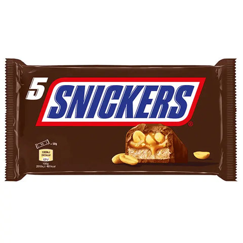 Snickers Schokoriegel 5x50g Mars