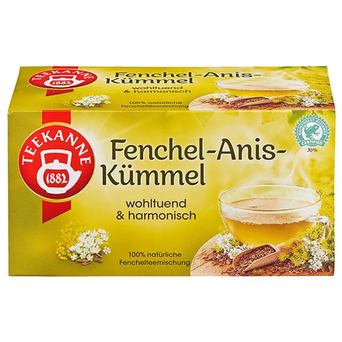 Teekanne Fenchel-Anis-Kümmeltee 60g, 20 Beutel Teekanne