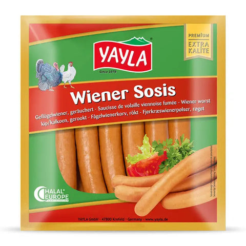 Yayla Geflügel-Wiener -  680g Yayla