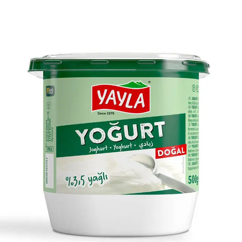 Yayla Naturjoghurt (3,5%  Fett) - 500g Yayla