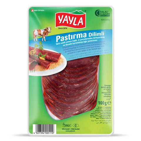Yayla Rinderformfleischschinken nach türkischer Art - 100g Yayla