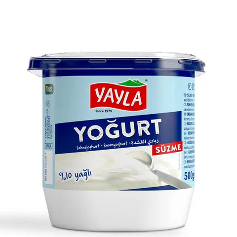 Yayla Sahnejoghurt nach türkischer Art (10% Fett) - 500g Yayla