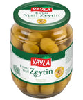 Yayla behandelte grüne Oliven, entkernt und angeschlagen, in Salzlake - 370g Yayla