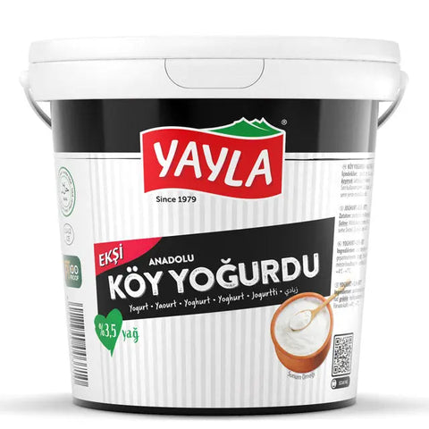 Yayla säuerlicher Joghurt (3,5% Fett) - 1kg Yayla