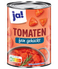 ja! Tomaten fein gehackt in Tomatensaft 400g ja!