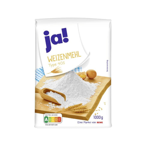 ja! Weizenmehl 1kg ja!